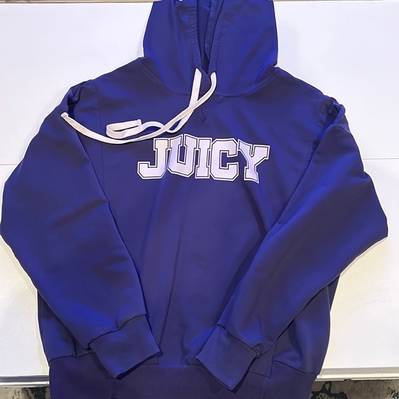 Juicy Couture Blue & White Hoodie - Picture 4 of 7